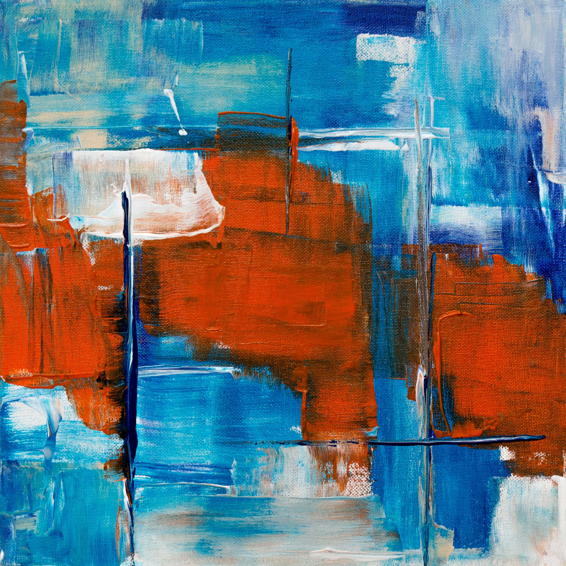 An Exploration of Color in Abstract Expressionism Wallpaper