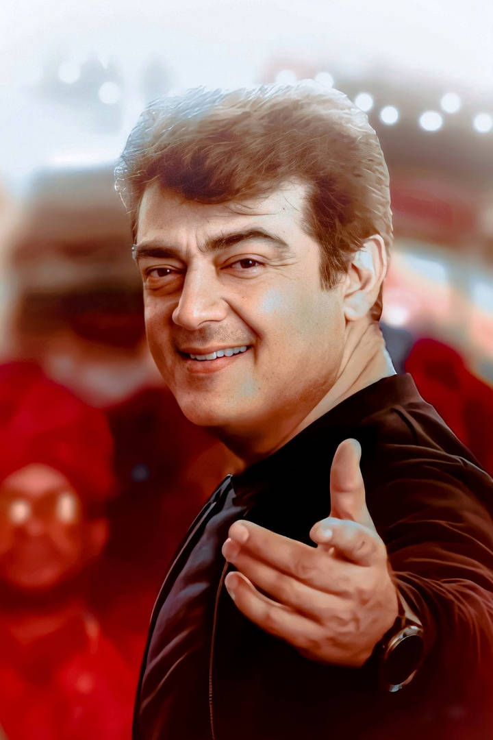 Ajith HD Inviting Gesture Wallpaper