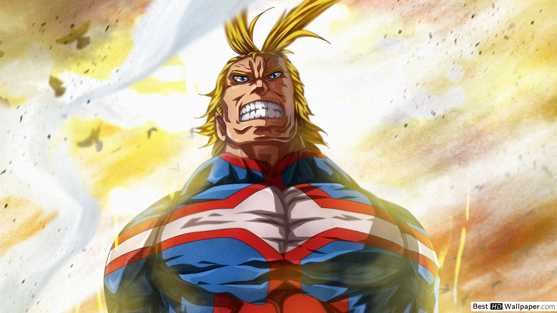 All Might Voimakkaana Taustakuva
