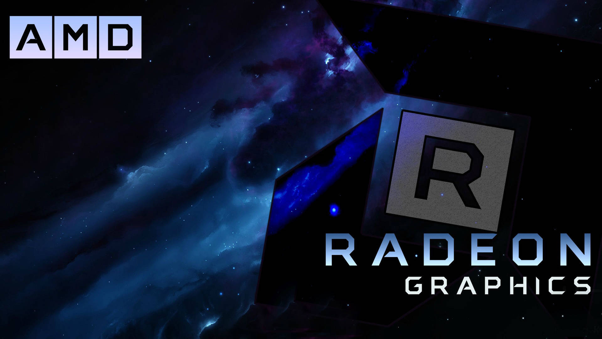Logo Grafico Amd Radeon Sfondo