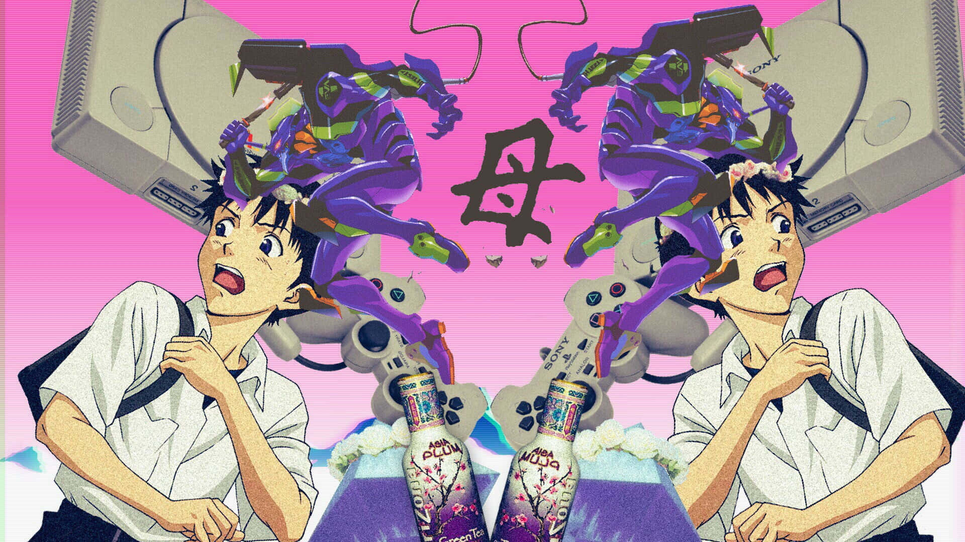 2000-talls Anime Neon Genesis Evangelion Animecore Bakgrunnsbildet