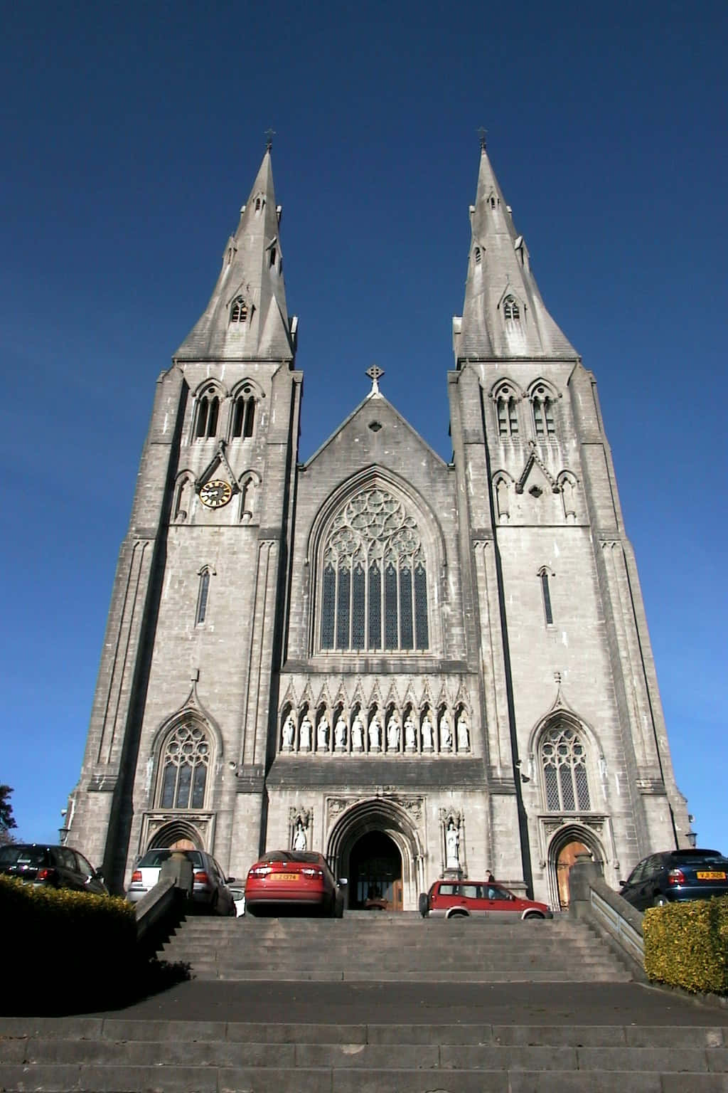 Armagh Kathedraal Exterieur Achtergrond