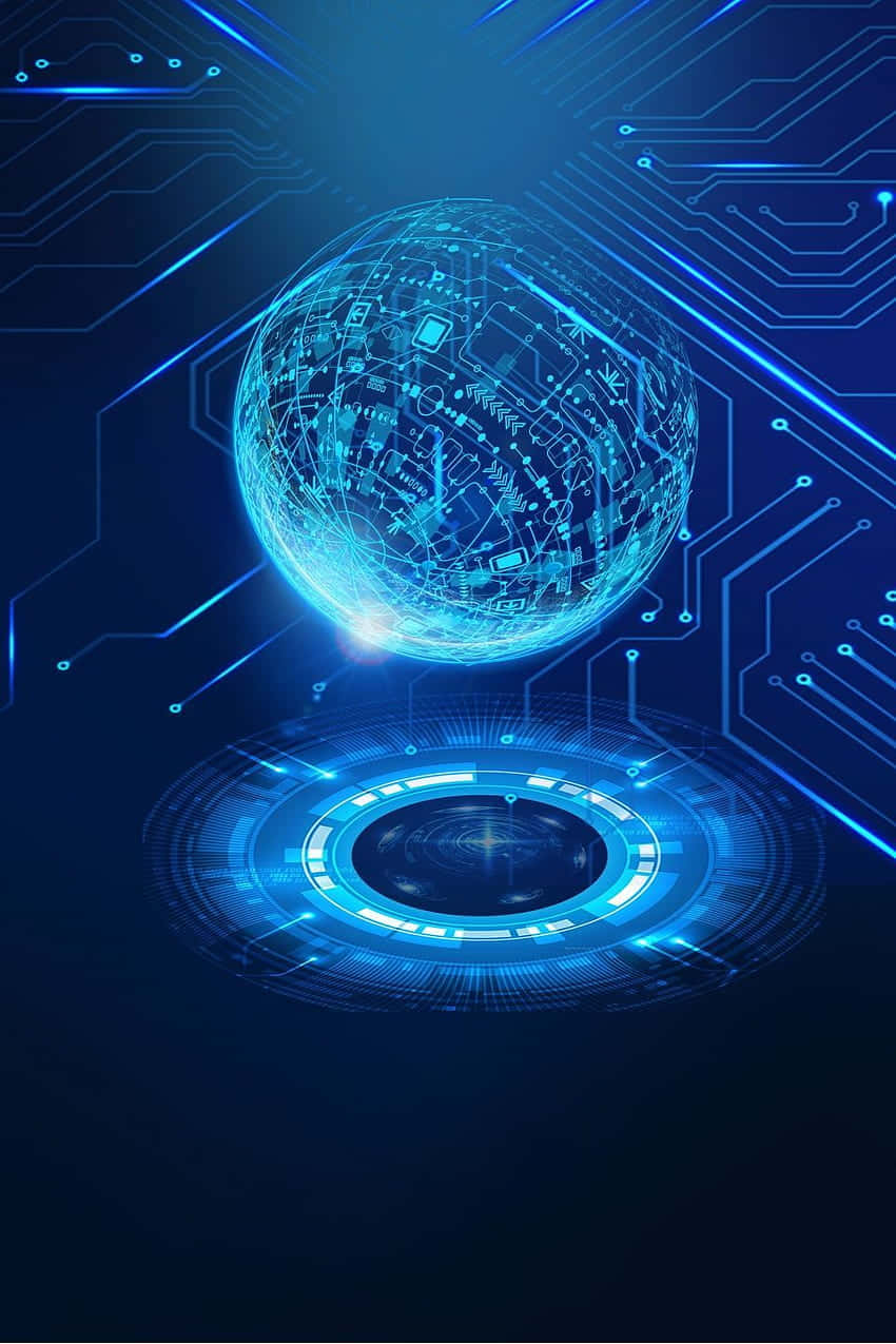 Artificial intelligence is the future of technology Wallpaper