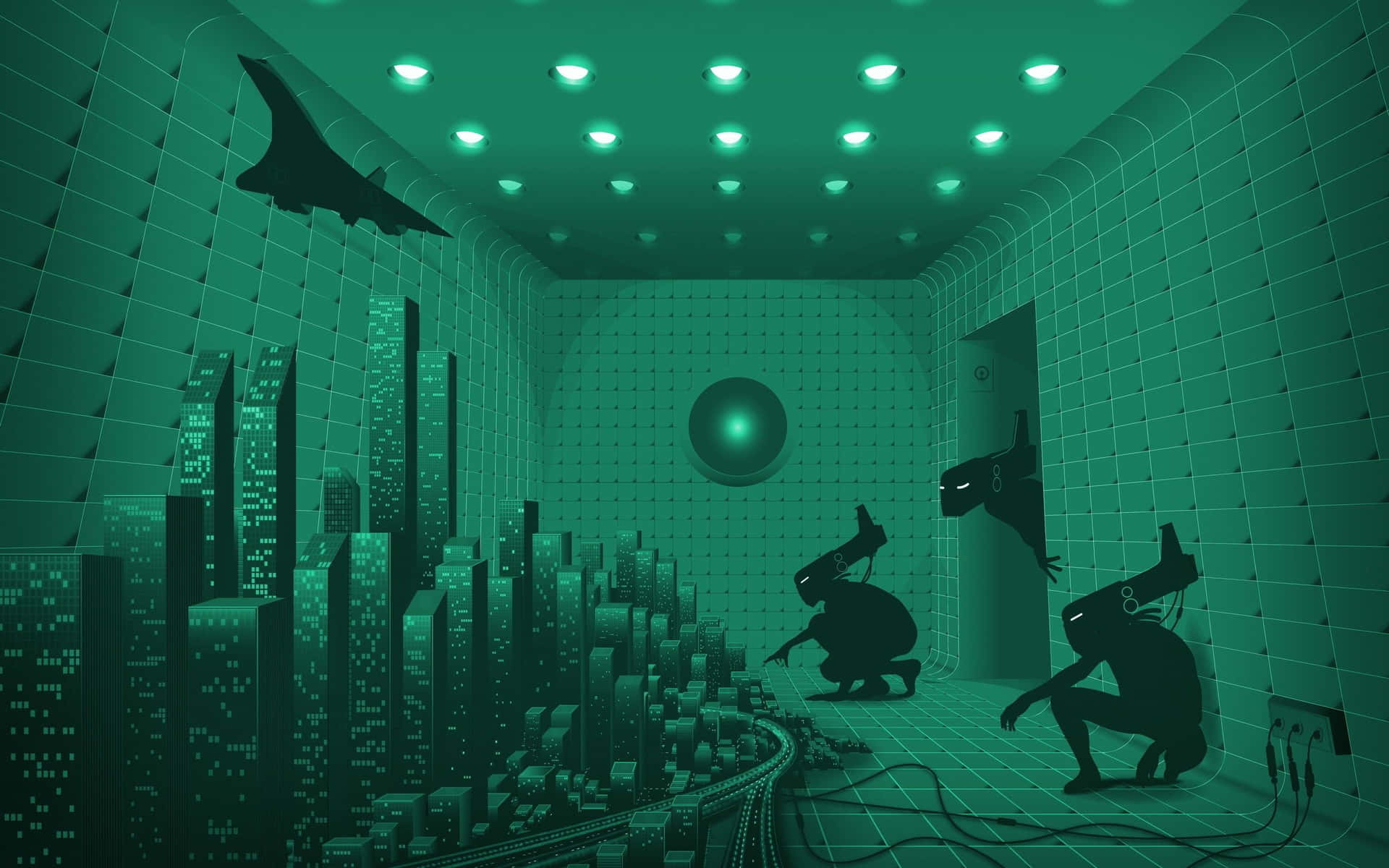 Salaverde Con Realtà Aumentata Sfondo