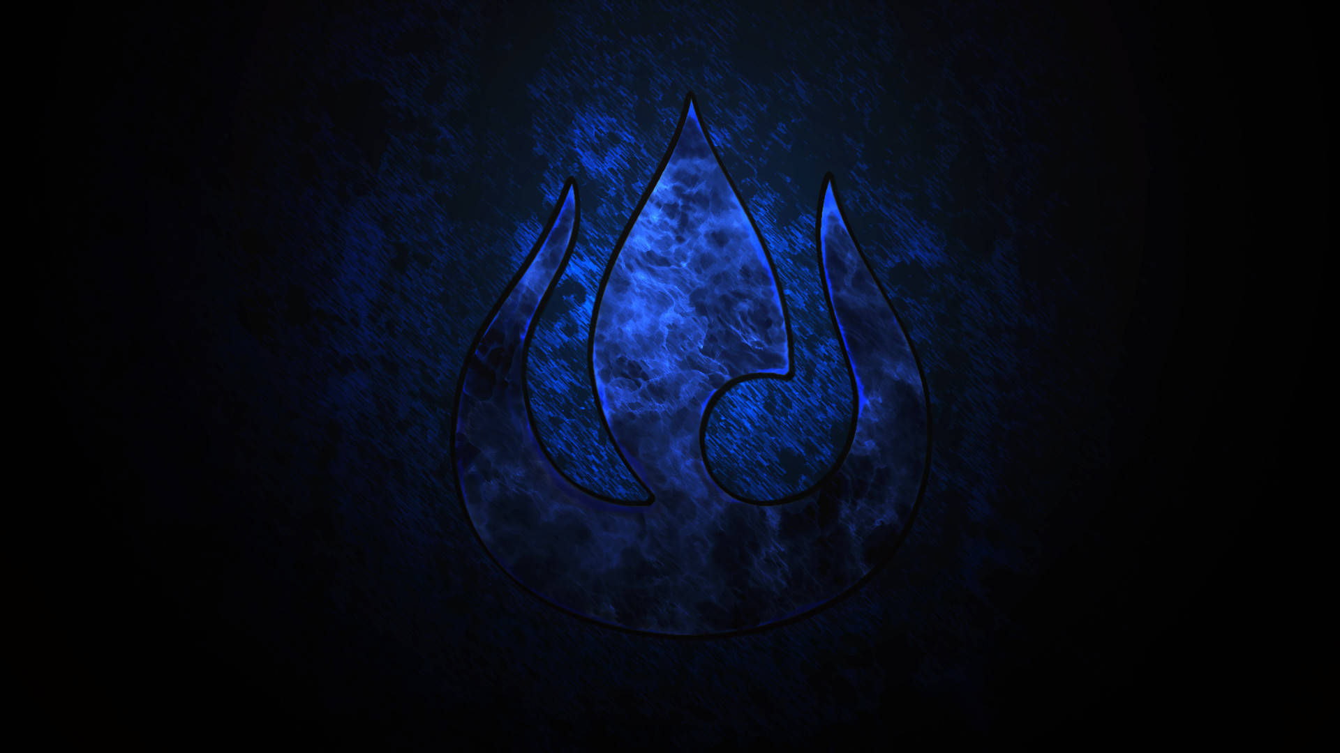 Avatar Fire Nation Blue Wallpaper