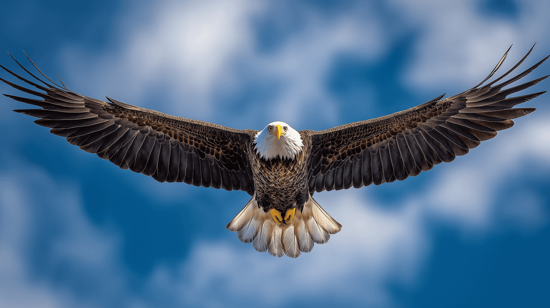 Bald Eagle In Flight Wallpaper