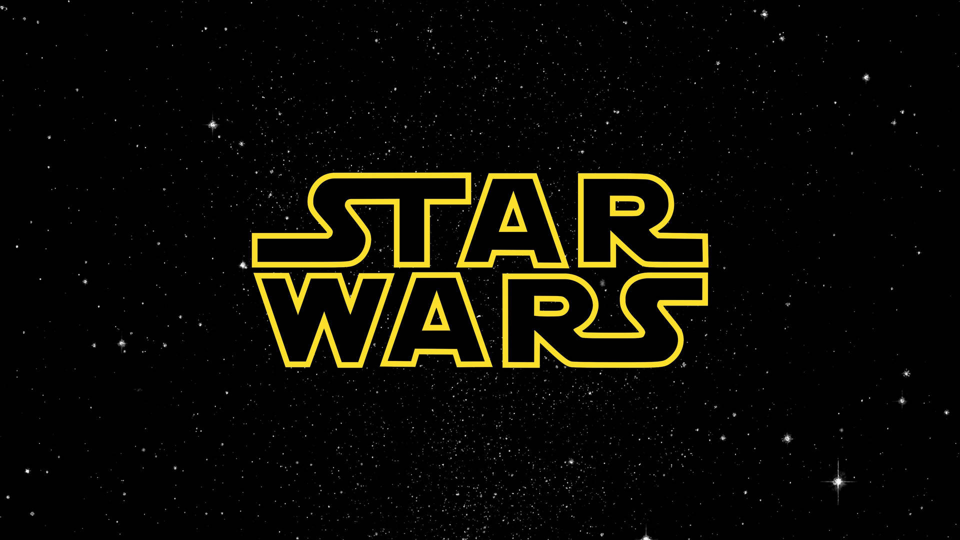 Basic Star Wars Title Wallpaper