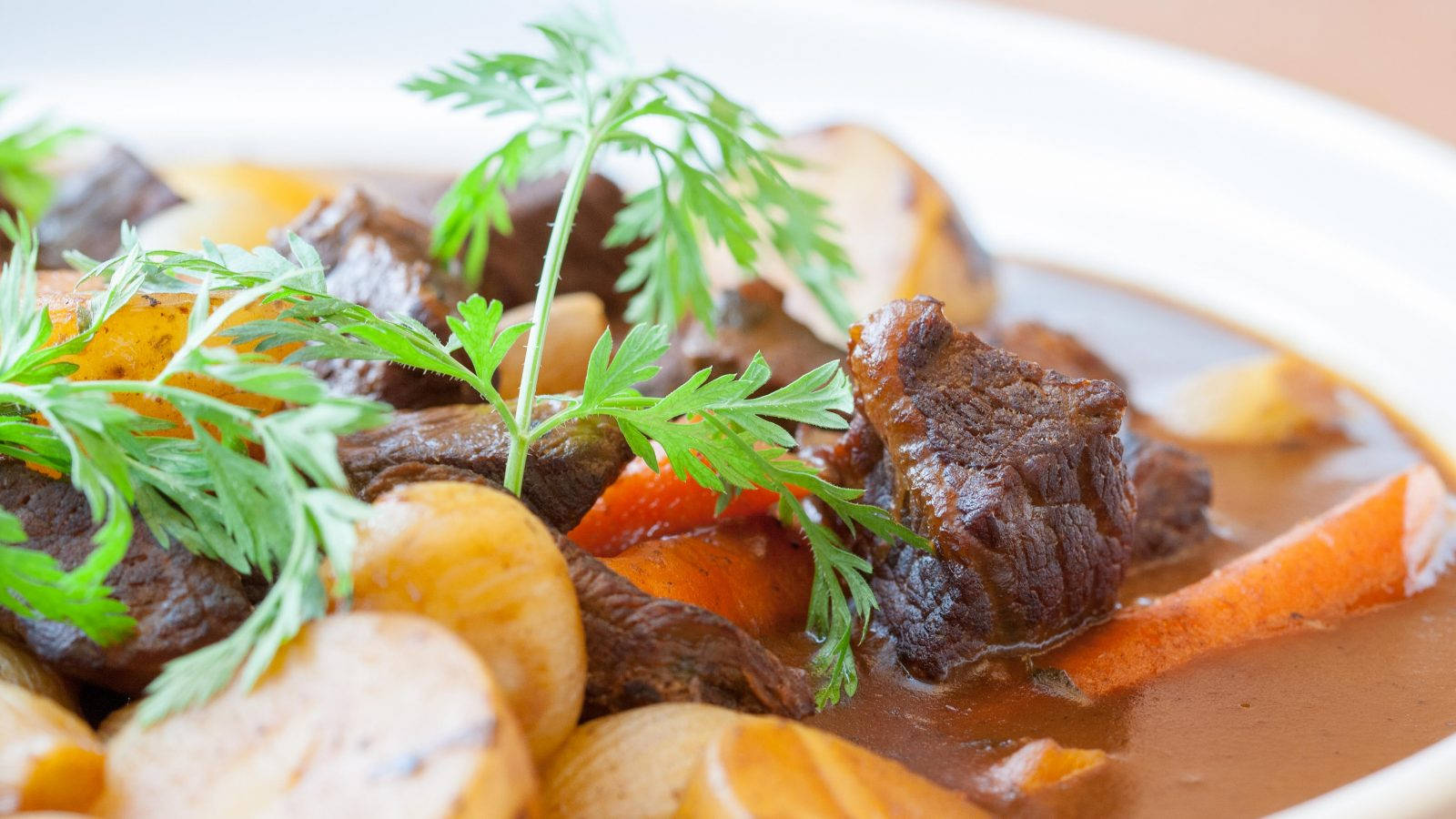 Sopade Beef Bourguignon Fondo de pantalla