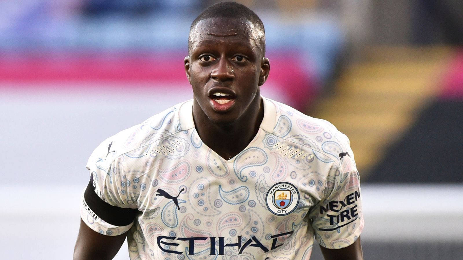 Logo Della Toppa Benjamin Mendy Manchester Sfondo