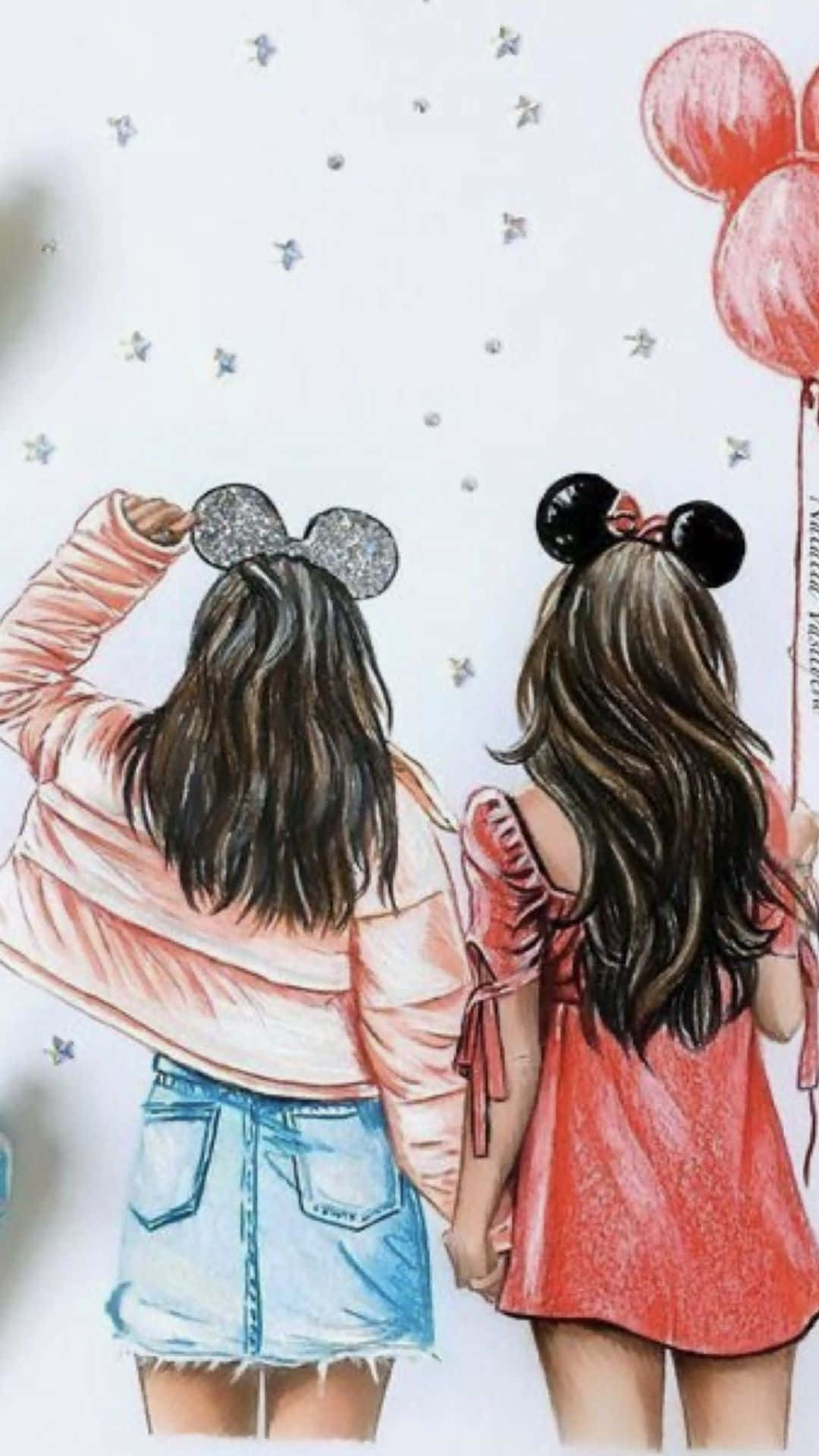 Keep in touch with friends and family with the amazing new Bff iPhone. Wallpaper