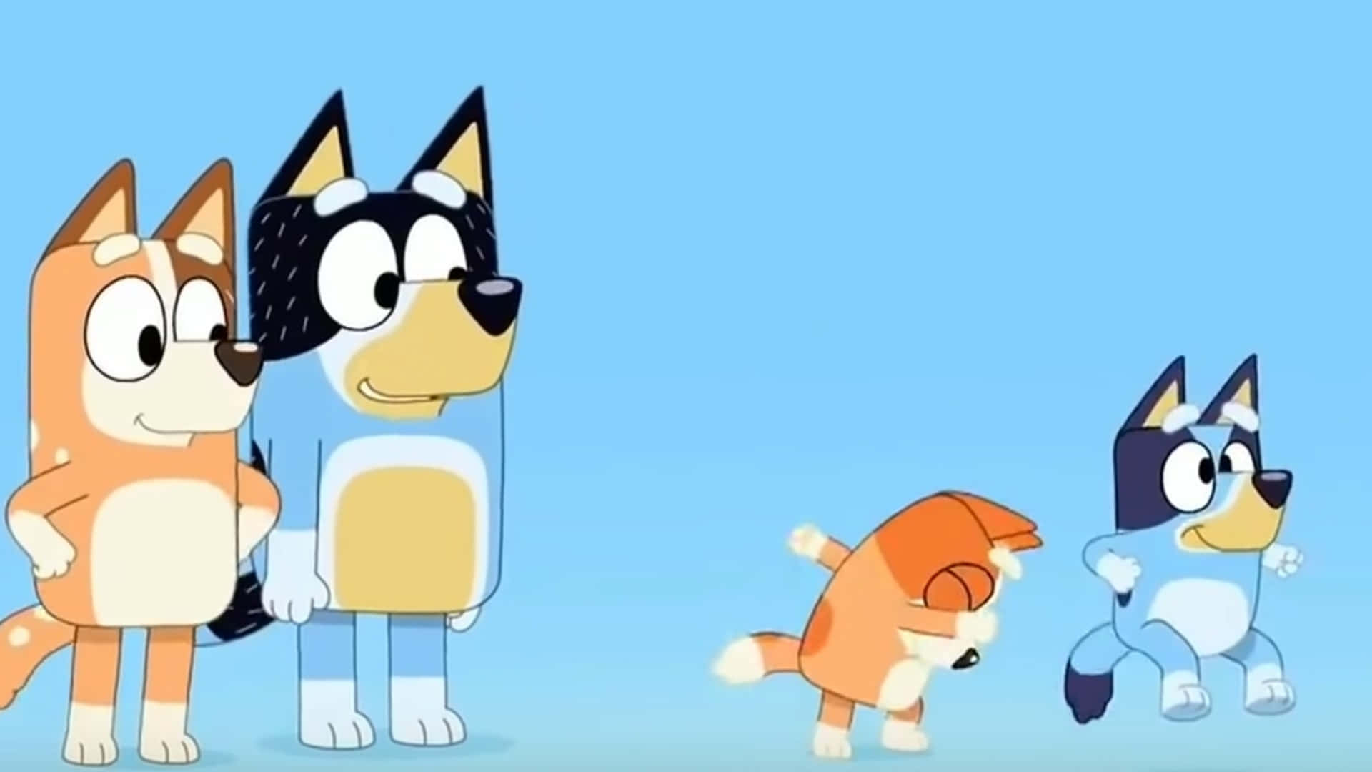 A Group Of Cartoon Animals Standing Next To Each Other