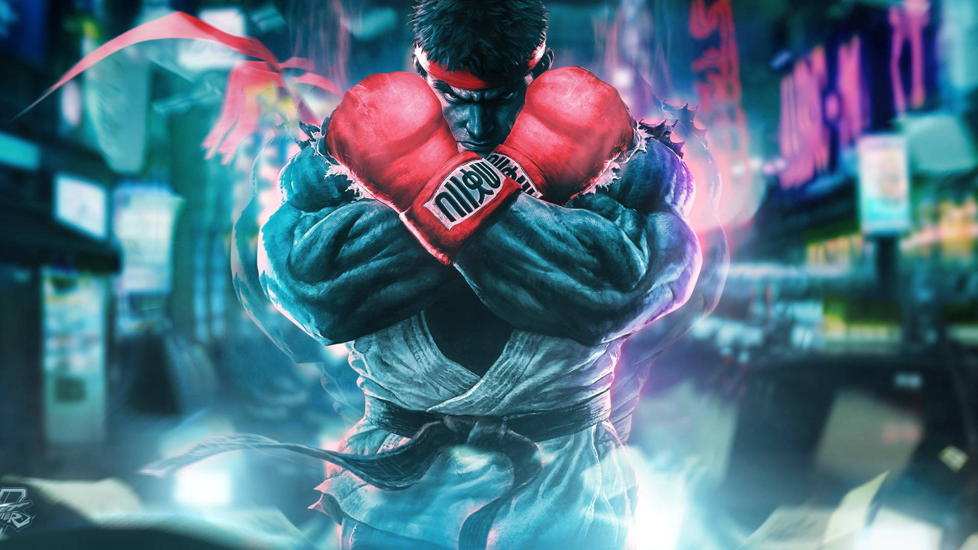 Capcom Ryu Street Fighter 5 Sfondo