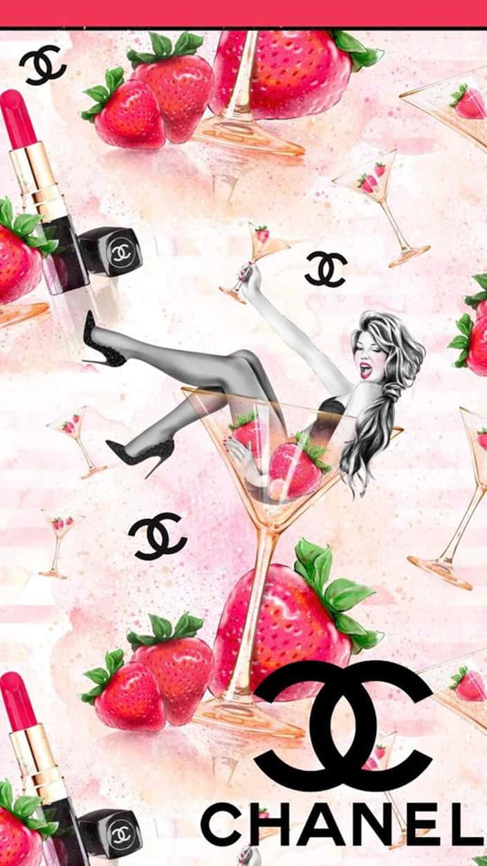 Chanel Girly Portrait Wallpaper