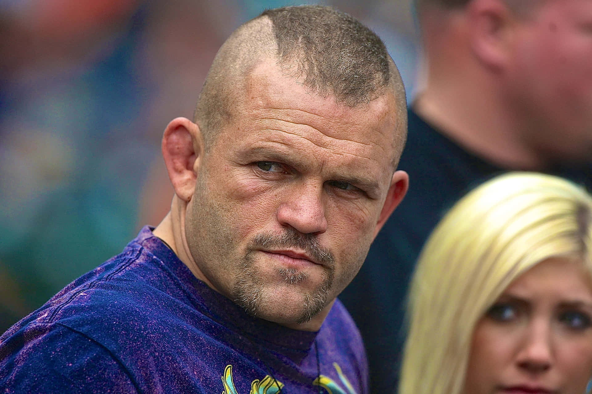 Chuck Liddell Looking Like Travis Fulton Wallpaper