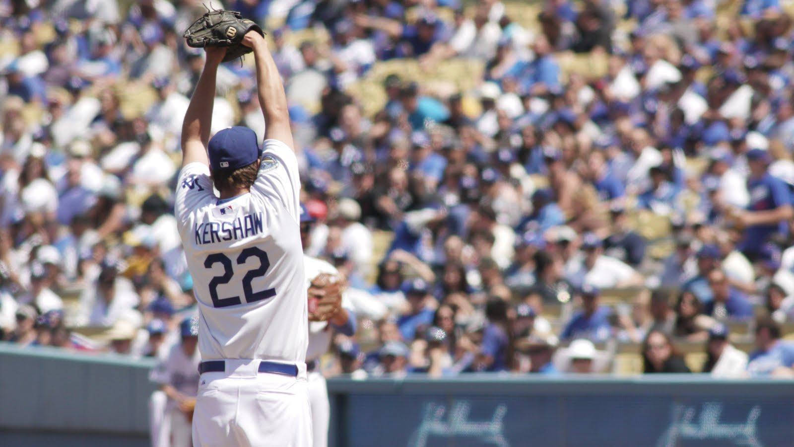 Clayton Kershaw, A Symbol of Dominance in Baseball Wallpaper