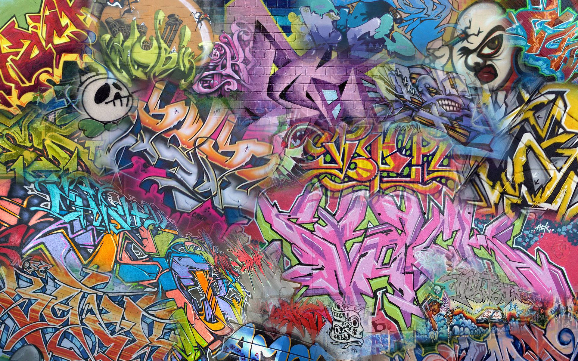 Cool Graffiti Urban Art Wallpaper