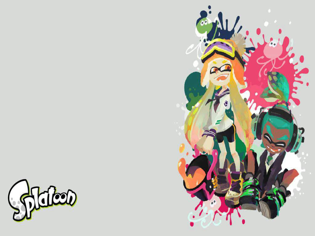 Sfondo Splatoon Creativo Sfondo