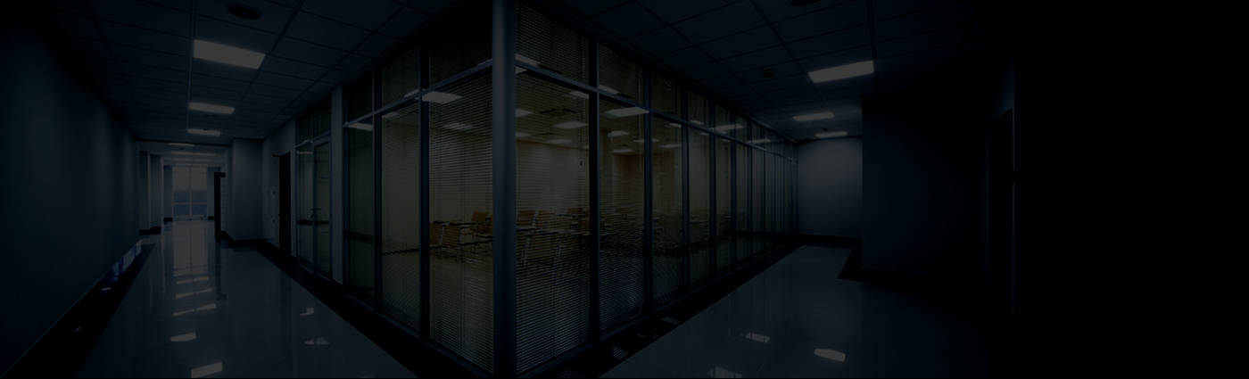 Dark Office LinkedIn Cover Wallpaper