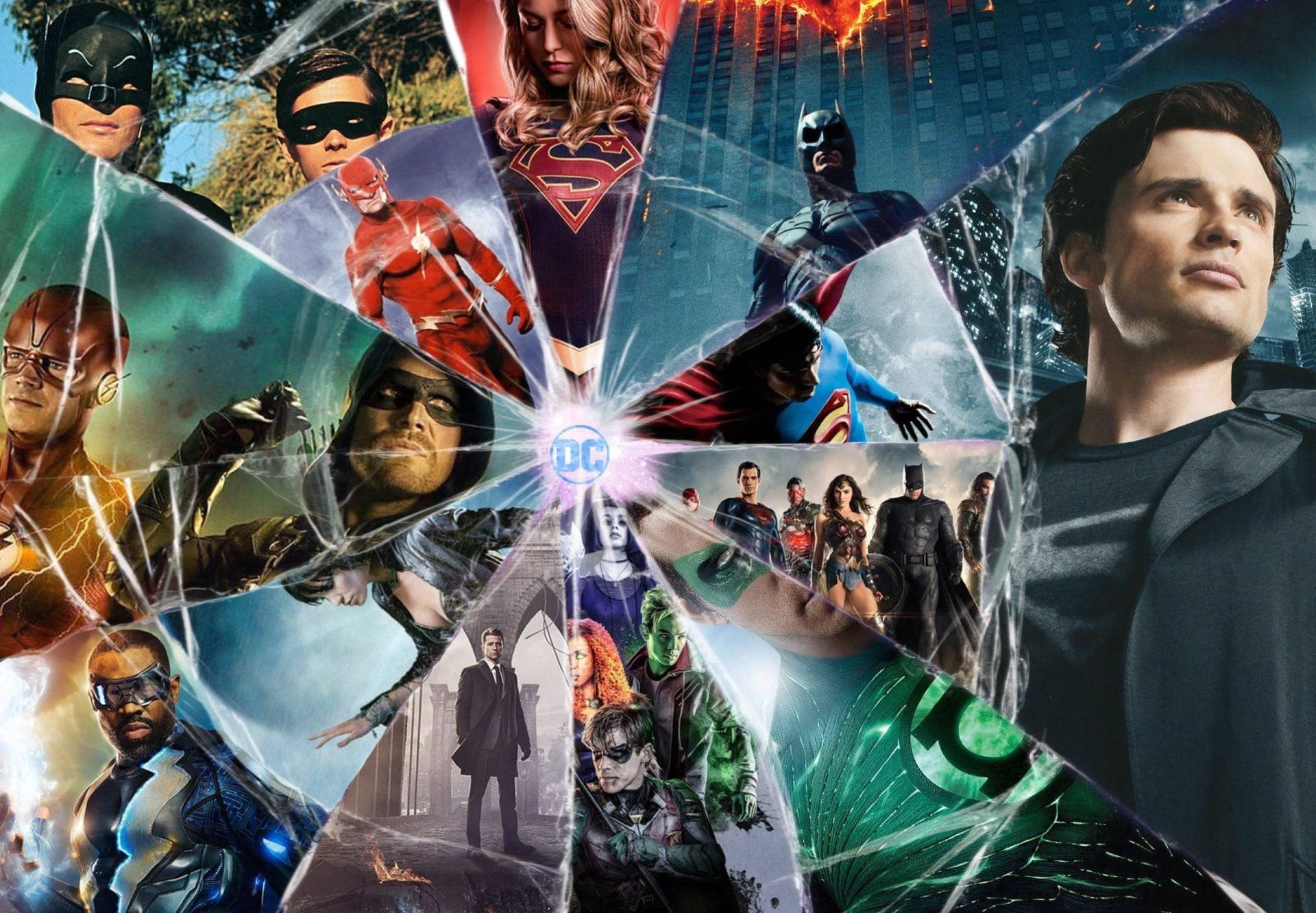 DC Multiverse Art Wallpaper