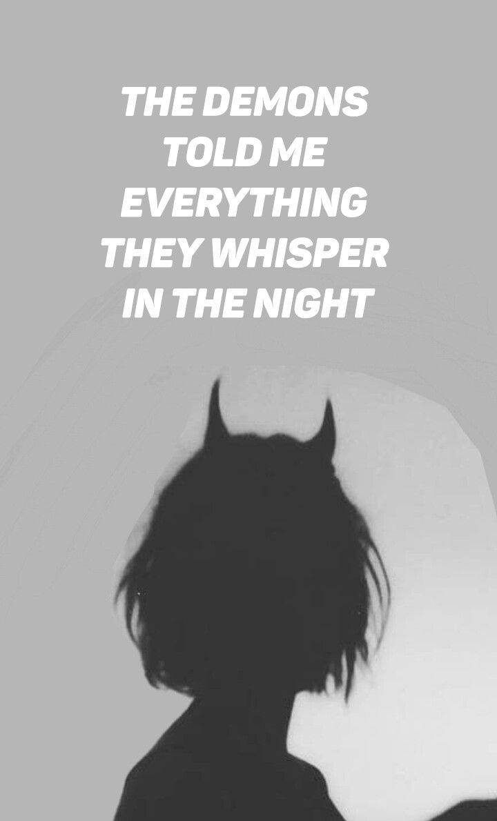 Dämonenthemen Joji Kunst Poster Wallpaper