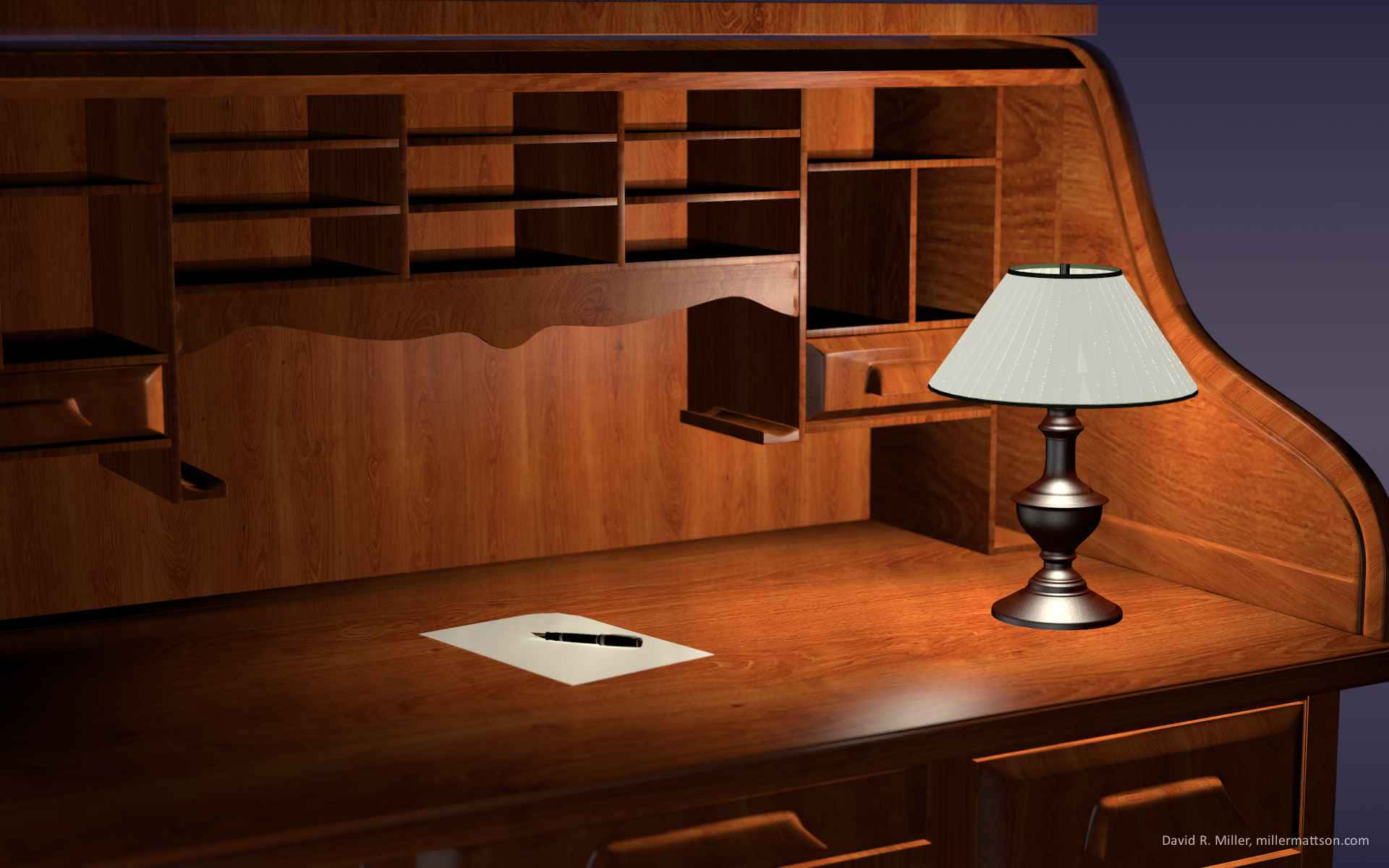 Enorganiseret Skrivebord På Hjemmekontoret.