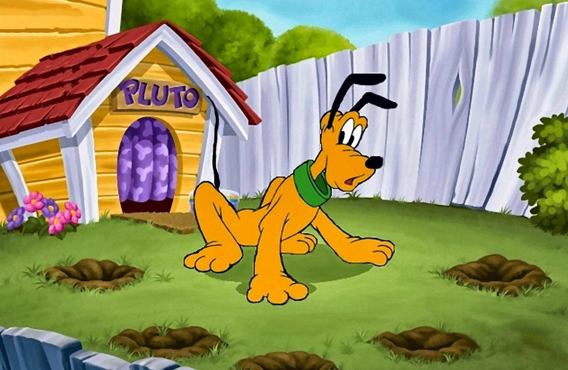 Disneypluto's Zuhause Wallpaper