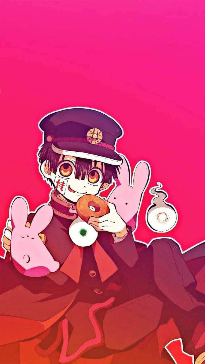 Donut Hanako Kun Pfp Bakgrunnsbildet
