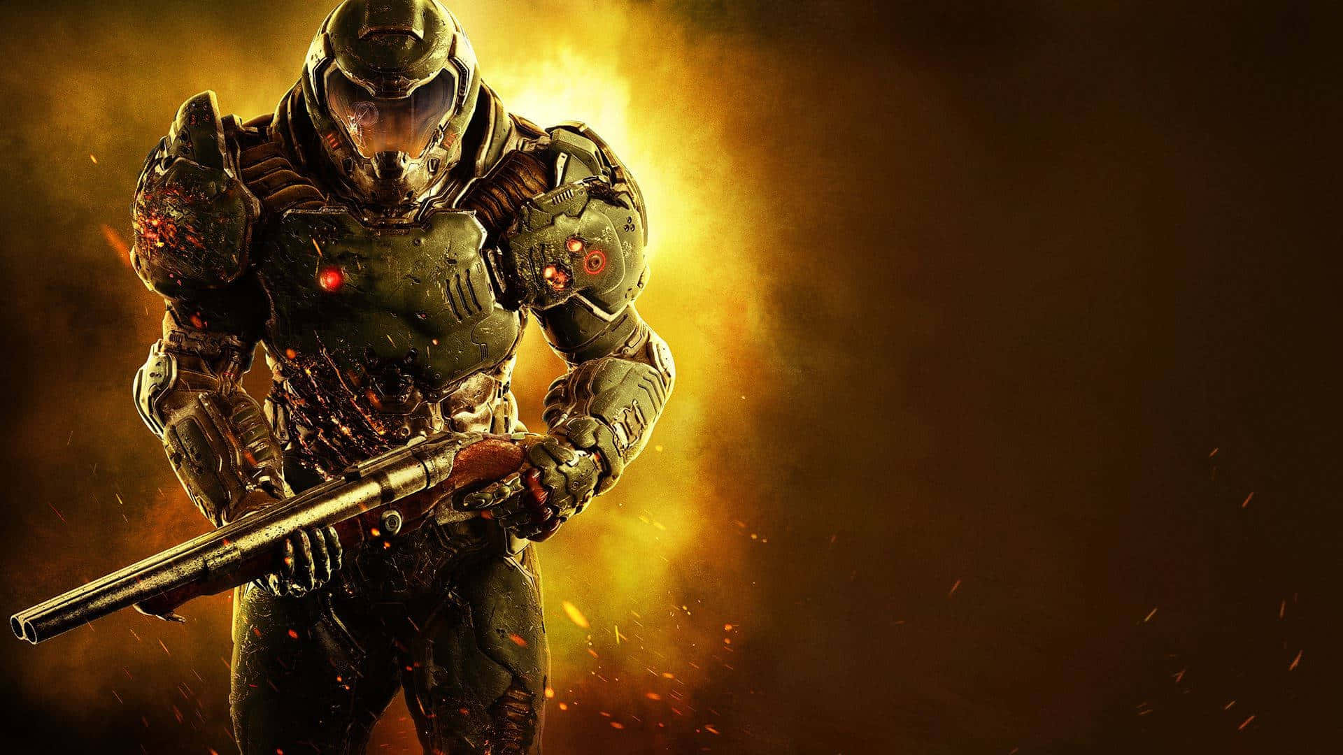 Vivil'esperienza Di Doom Eternal Come Mai Prima D'ora In Alta Definizione. Sfondo