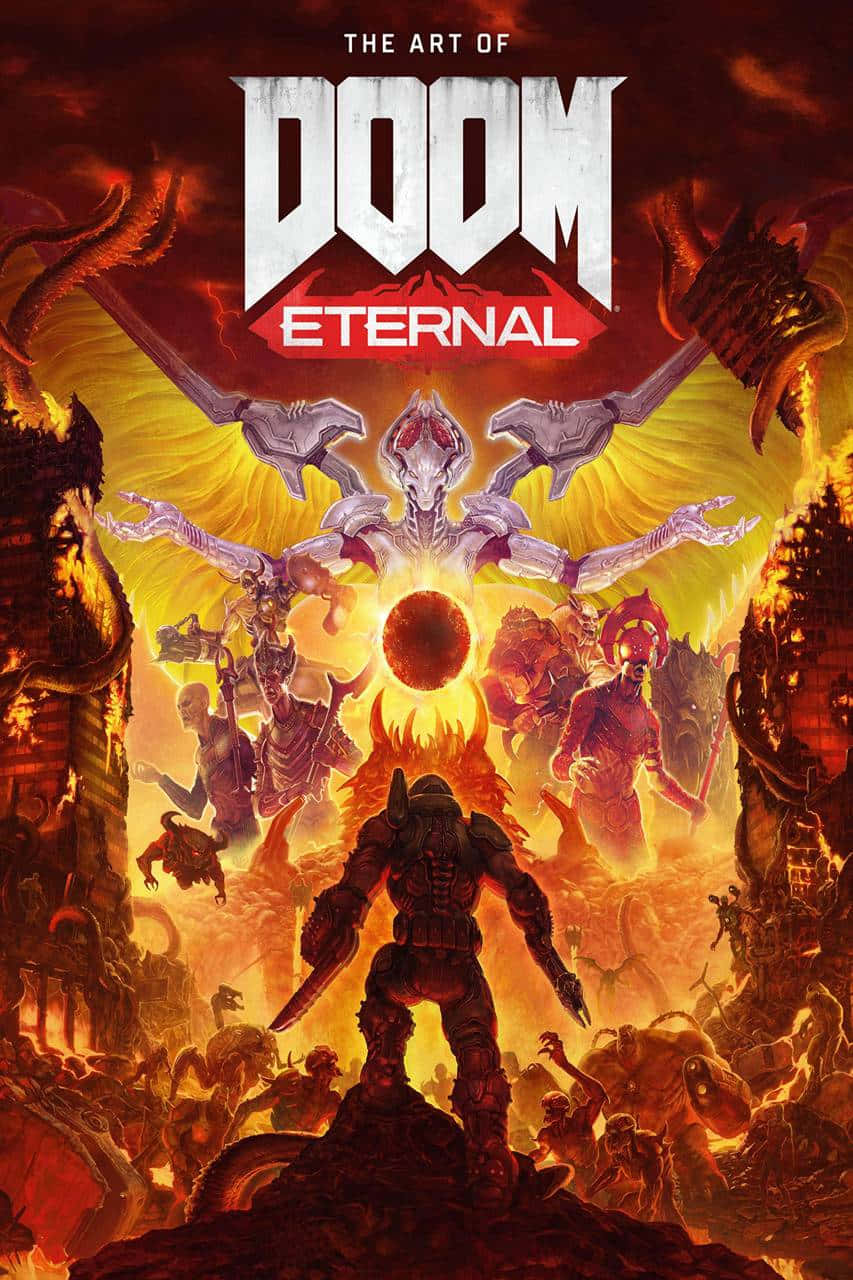 Schermatadi Blocco Di Doom Eternal Per Iphone Sfondo
