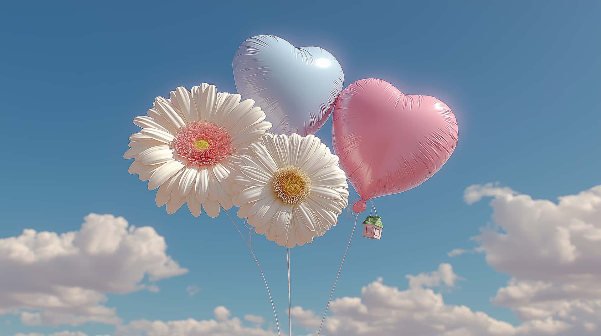 Dreamy Ascent Wallpaper