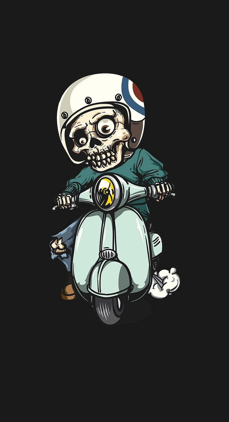 Attköra Ett Skeletton Swag. Wallpaper