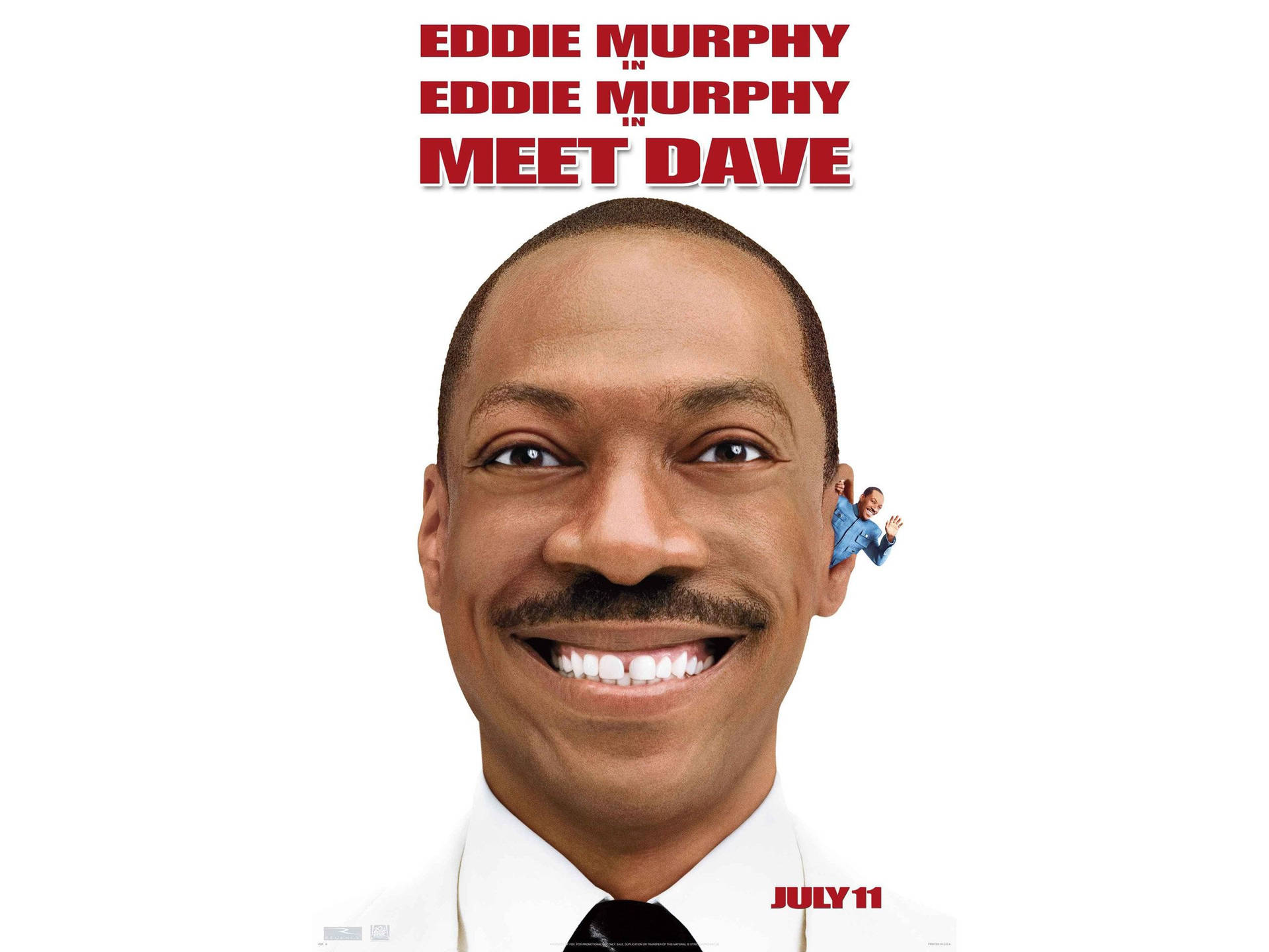 Eddie Murphy Møter Dave Film Bakgrunnsbildet