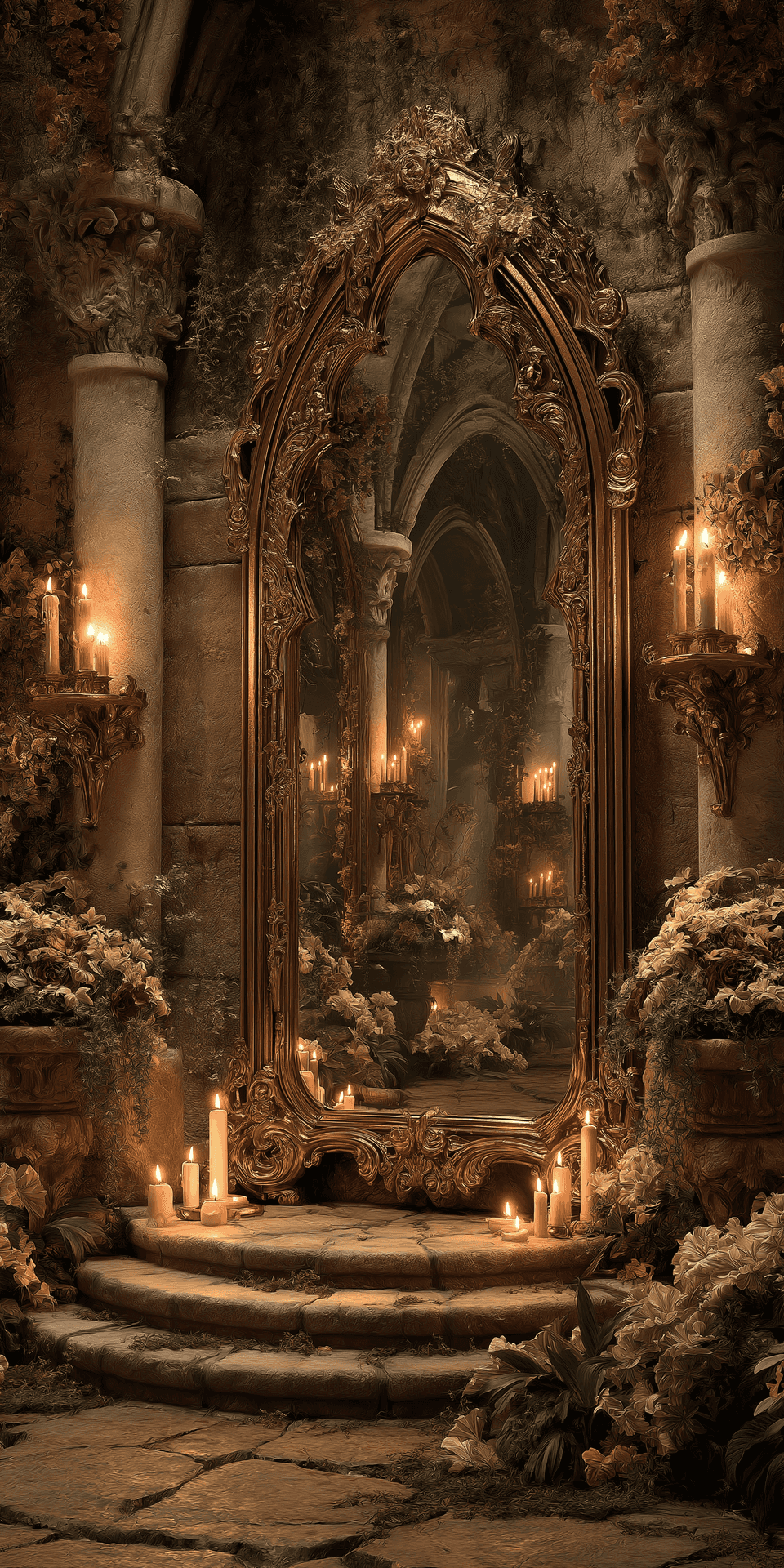 Enchanted Forest Mirror Wallpaper