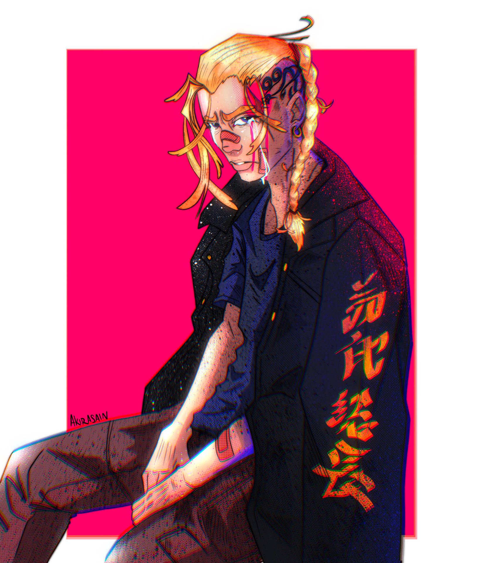 Fan Art Gråtende Draken Bakgrunnsbildet