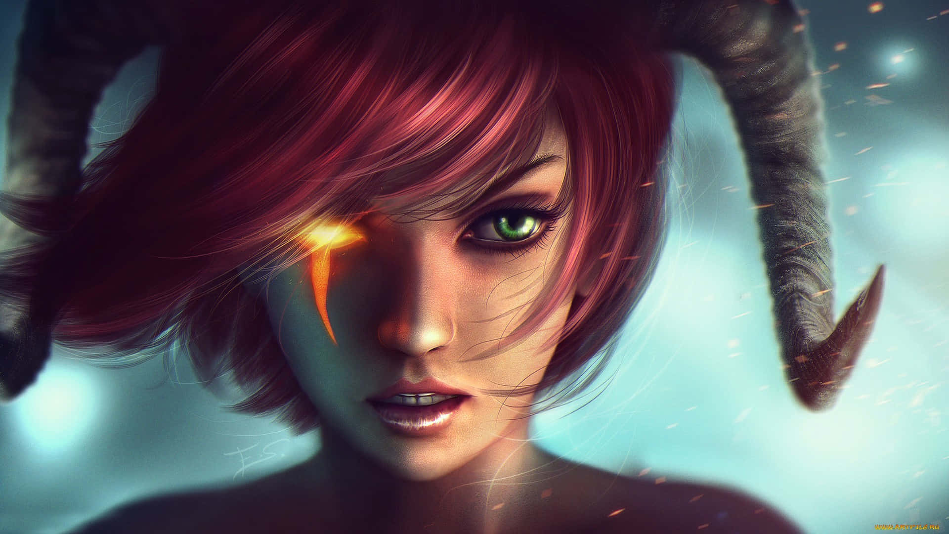 Image  Radiant and Fiery Orange Background