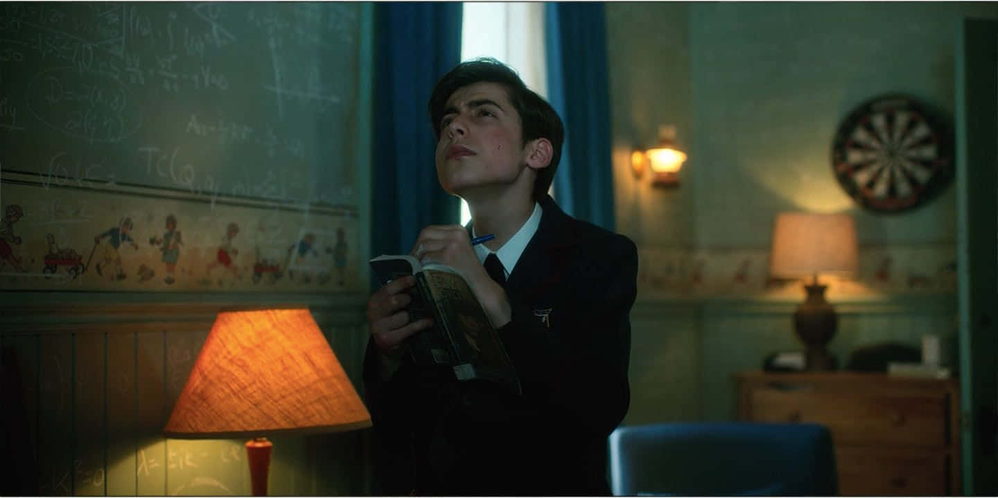 Inspeksjon Av Five Umbrella Academy Bakgrunnsbildet