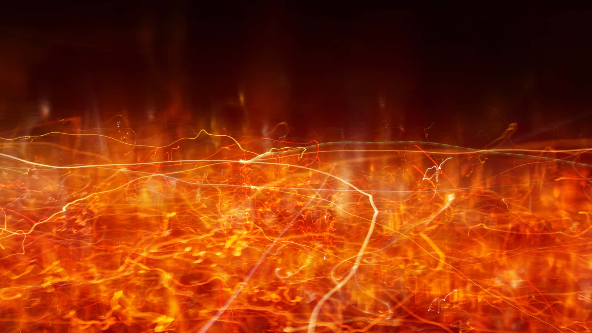 Flame In Hell Background Wallpaper