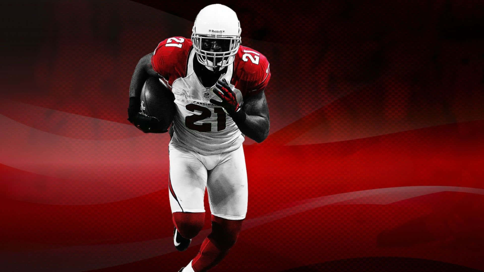 "focused Cornerback In Action" Wallpaper