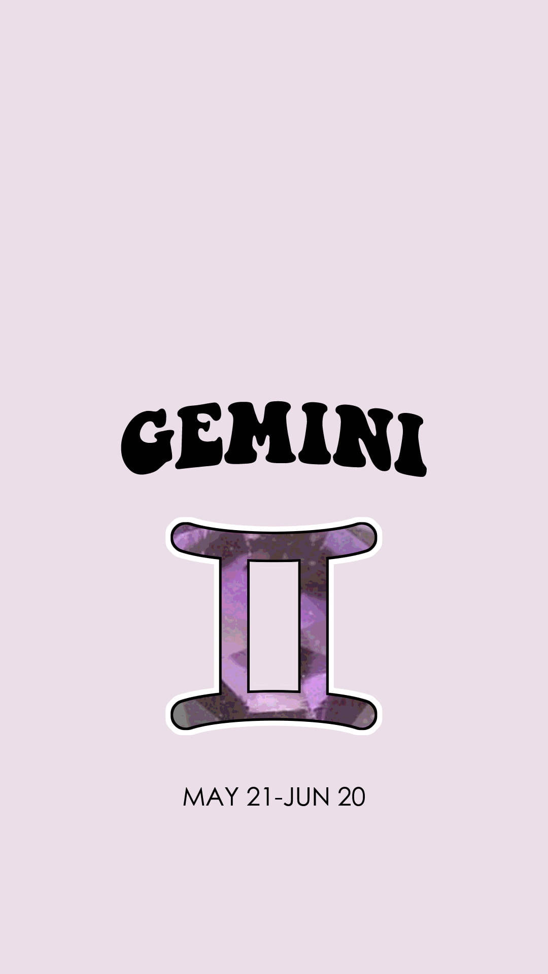 Logoviola Di Gemini. Sfondo