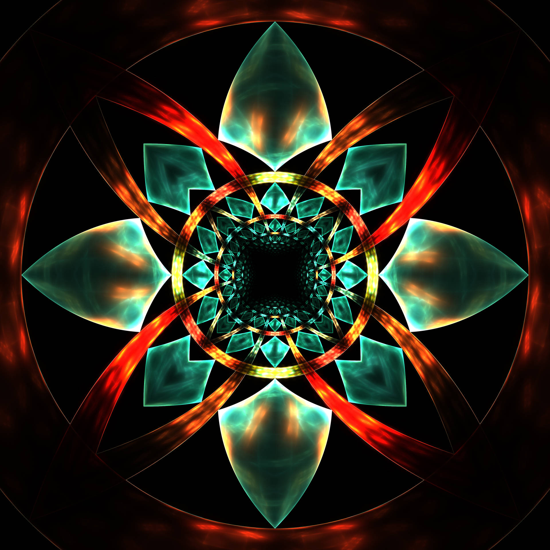 Geometrisk Abstrakt Mønster Bakgrunnsbildet