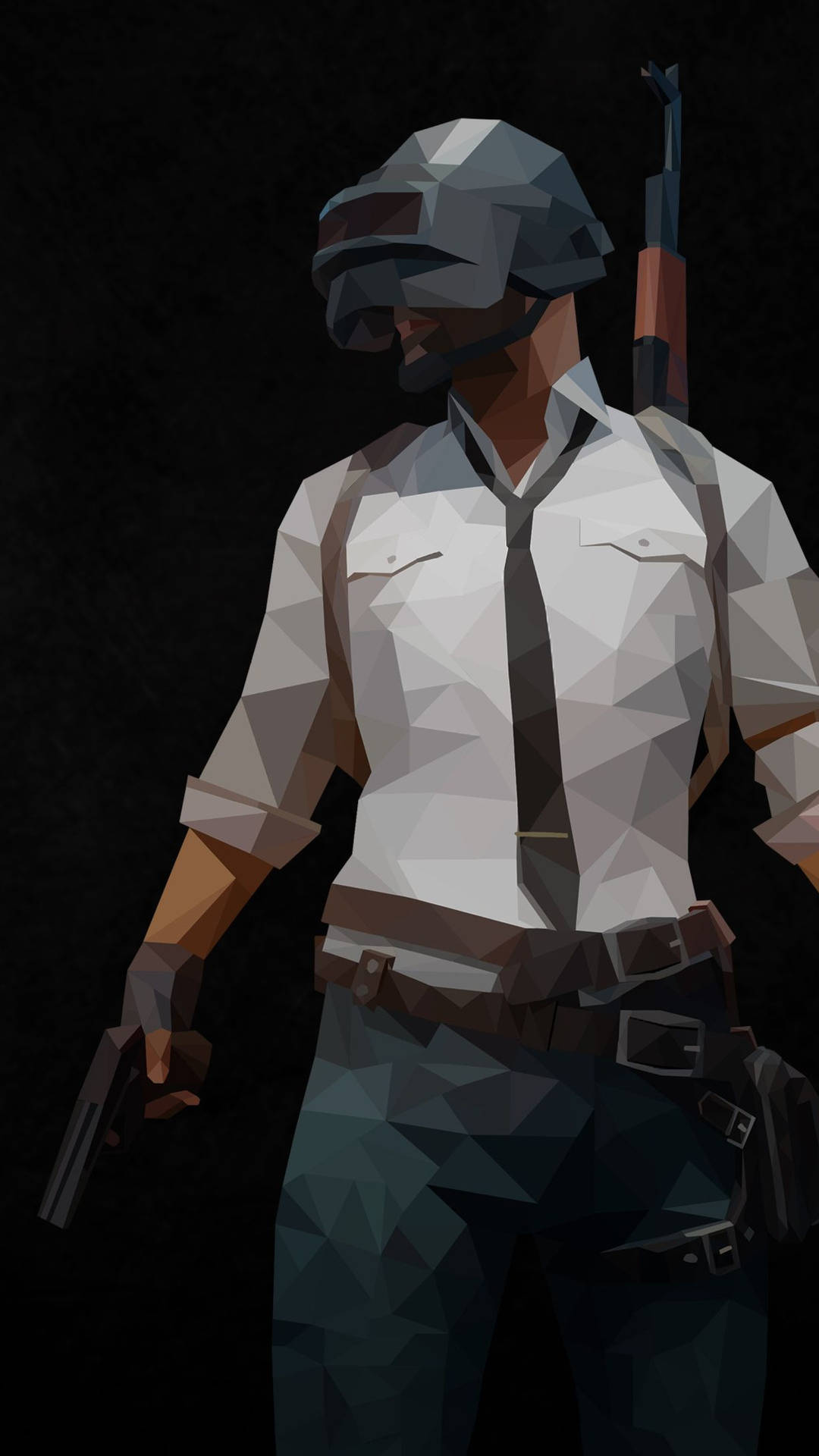 Geometrisk Pubg Elsker Bakgrunnsbildet