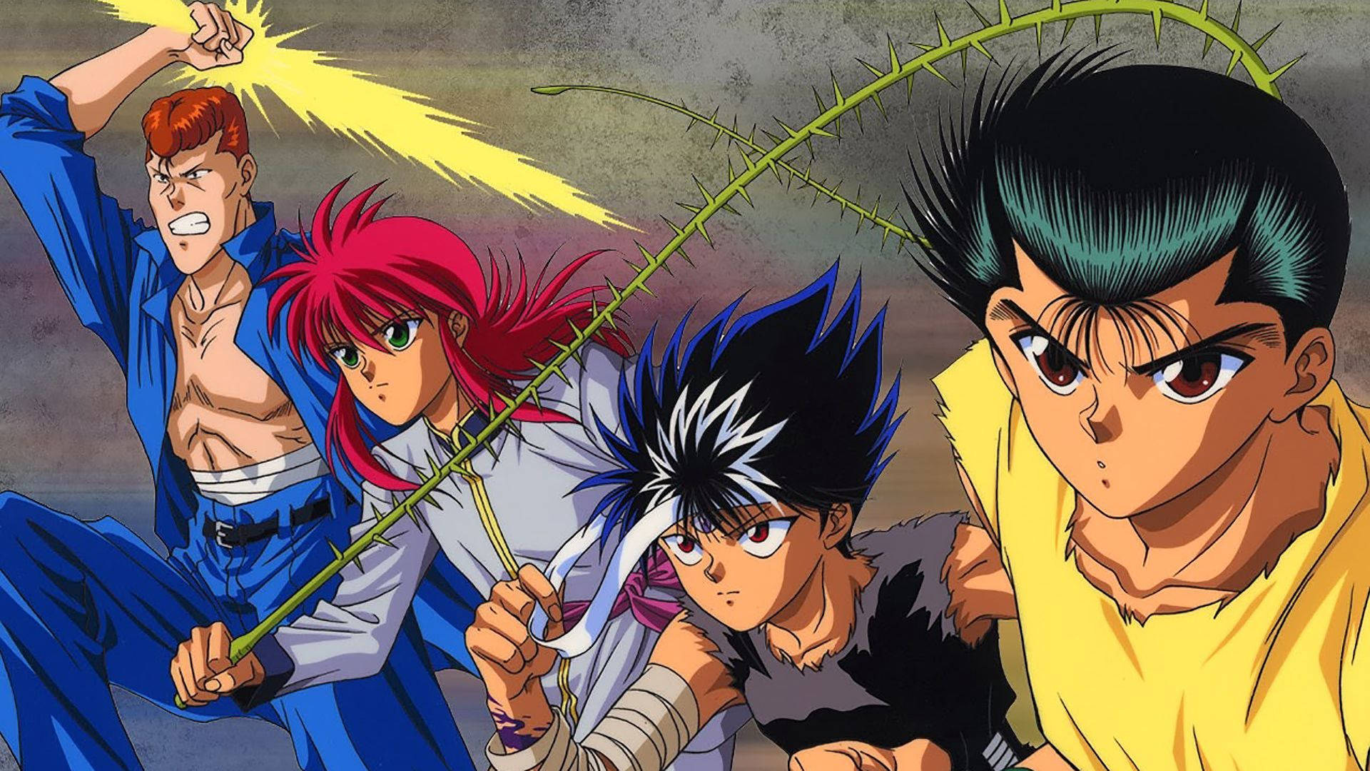 Ghost Fighter Yu Yu Hakusho Plakat Bakgrunnsbildet