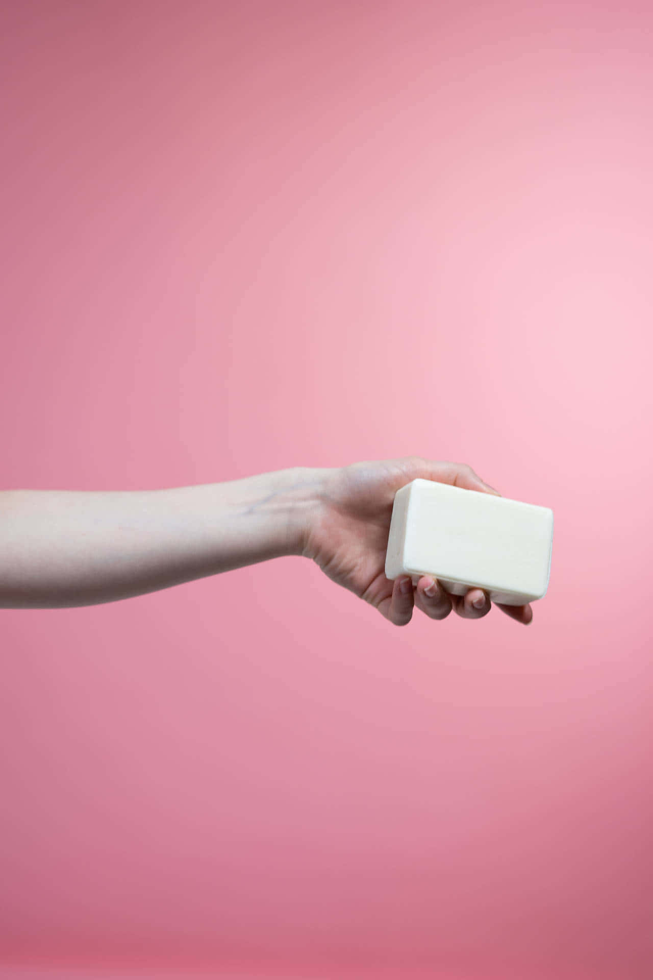 Hand White Soap Wallpaper