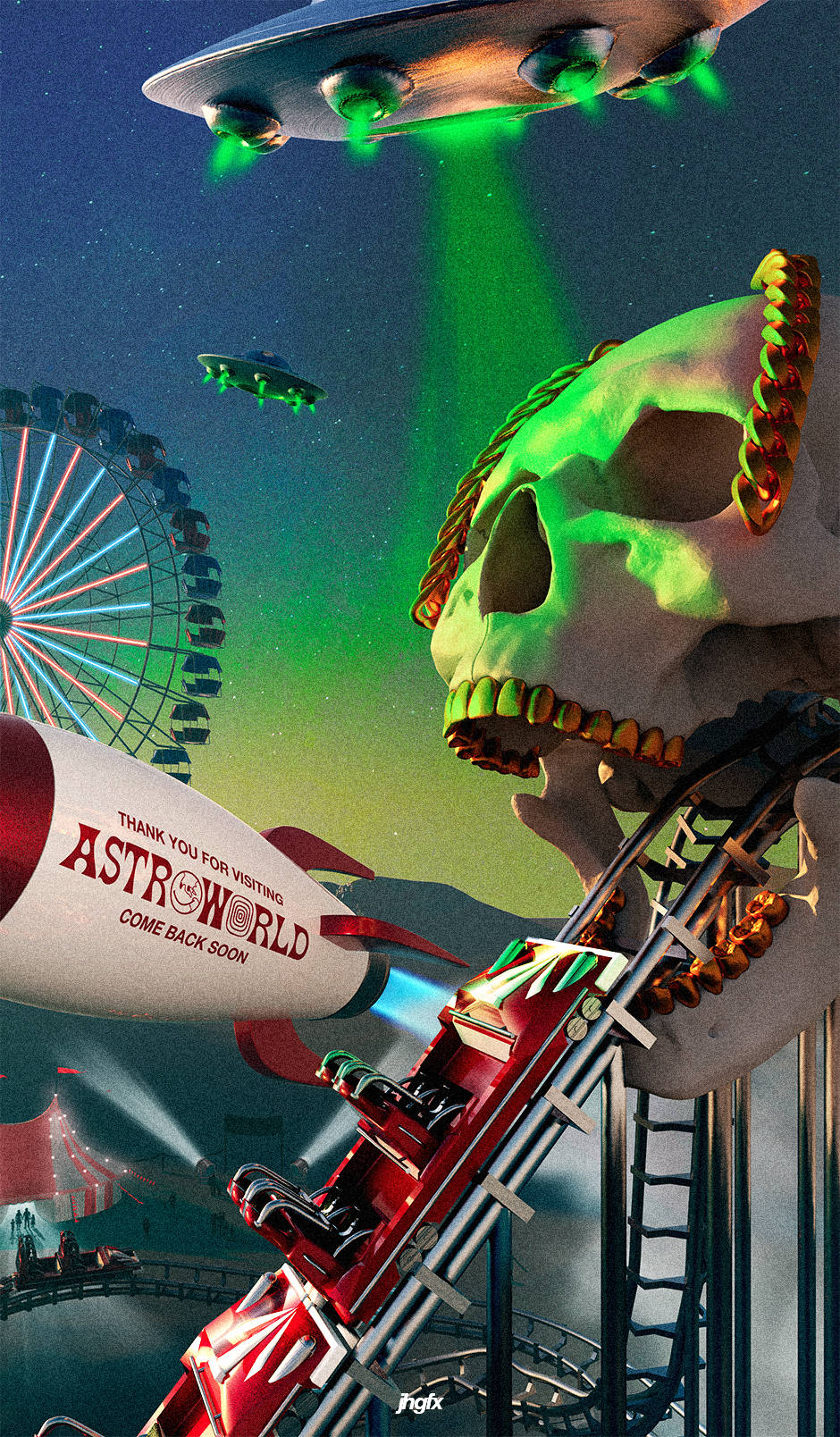 Spüredie Magie Von Astroworld Wallpaper