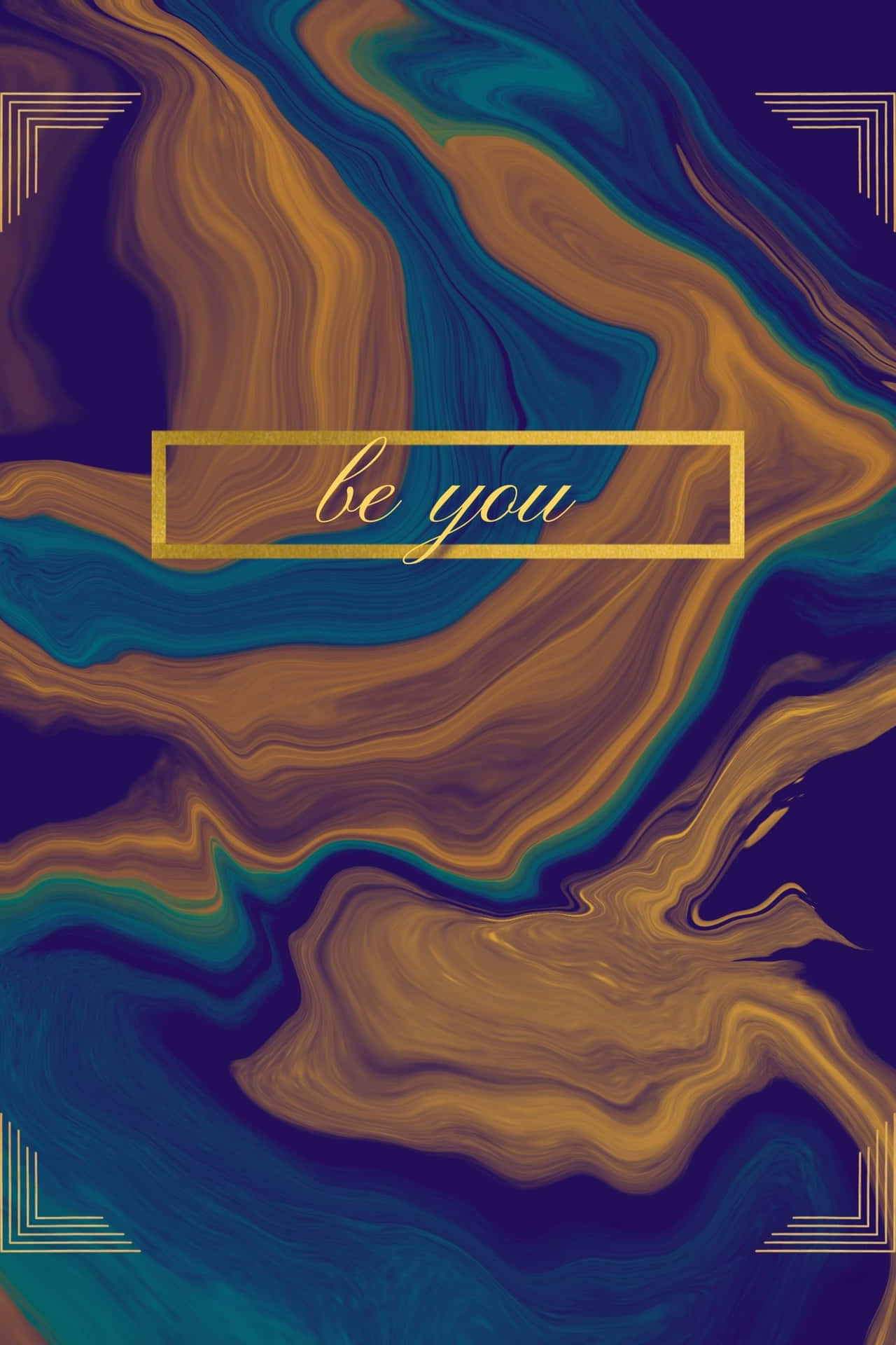 Be You HD Marble Background