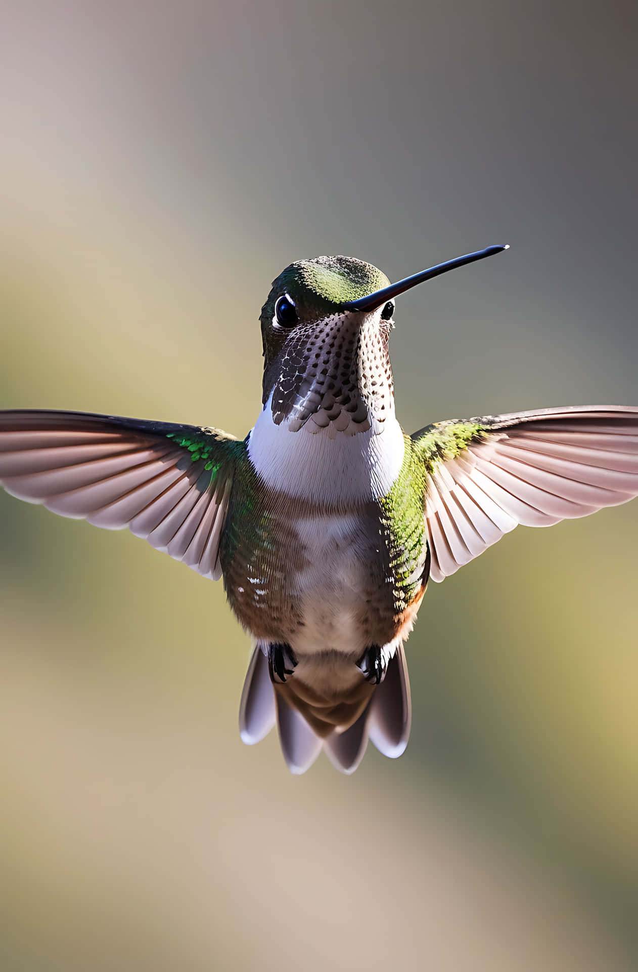 Hummingbird In Flight Wallpaper