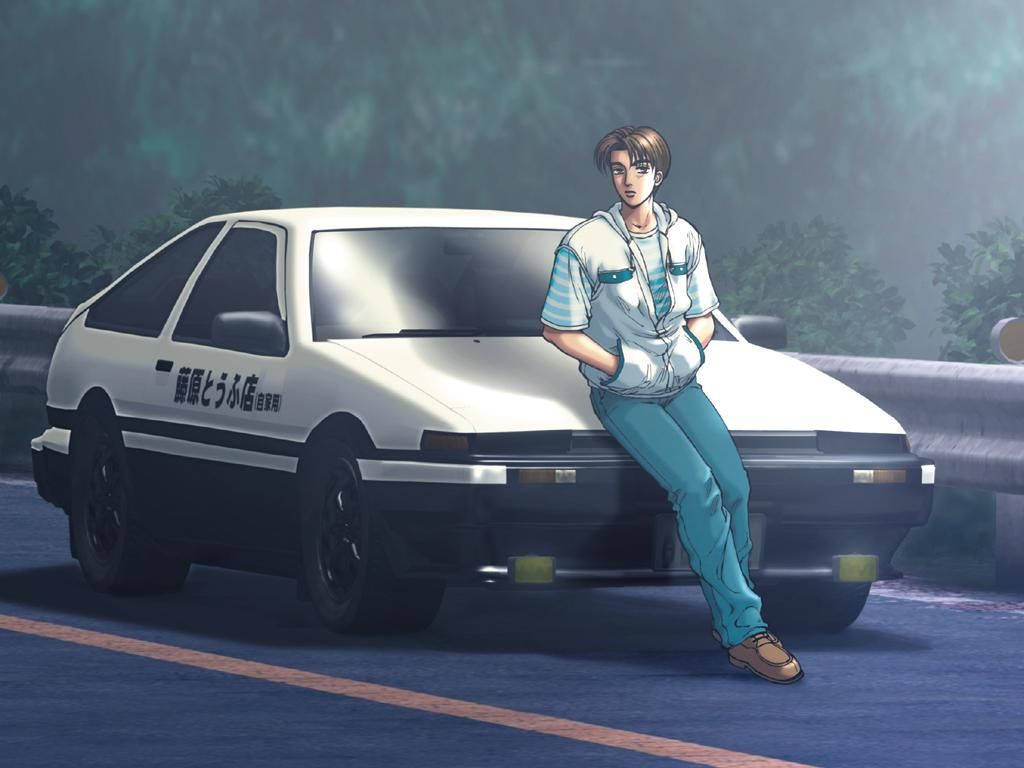 Initial D Fujiwara Takumi Bakgrunnsbildet