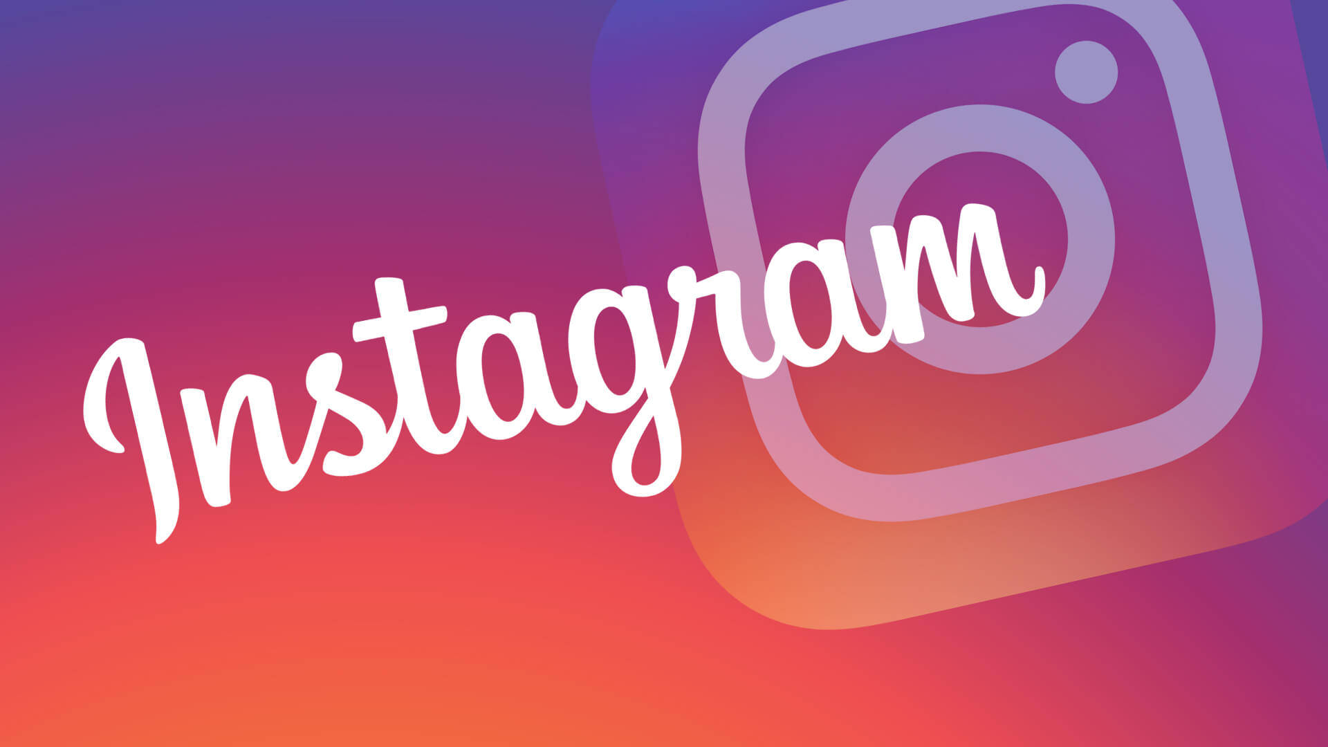 Instagram Sociale Medier Logo Wallpaper