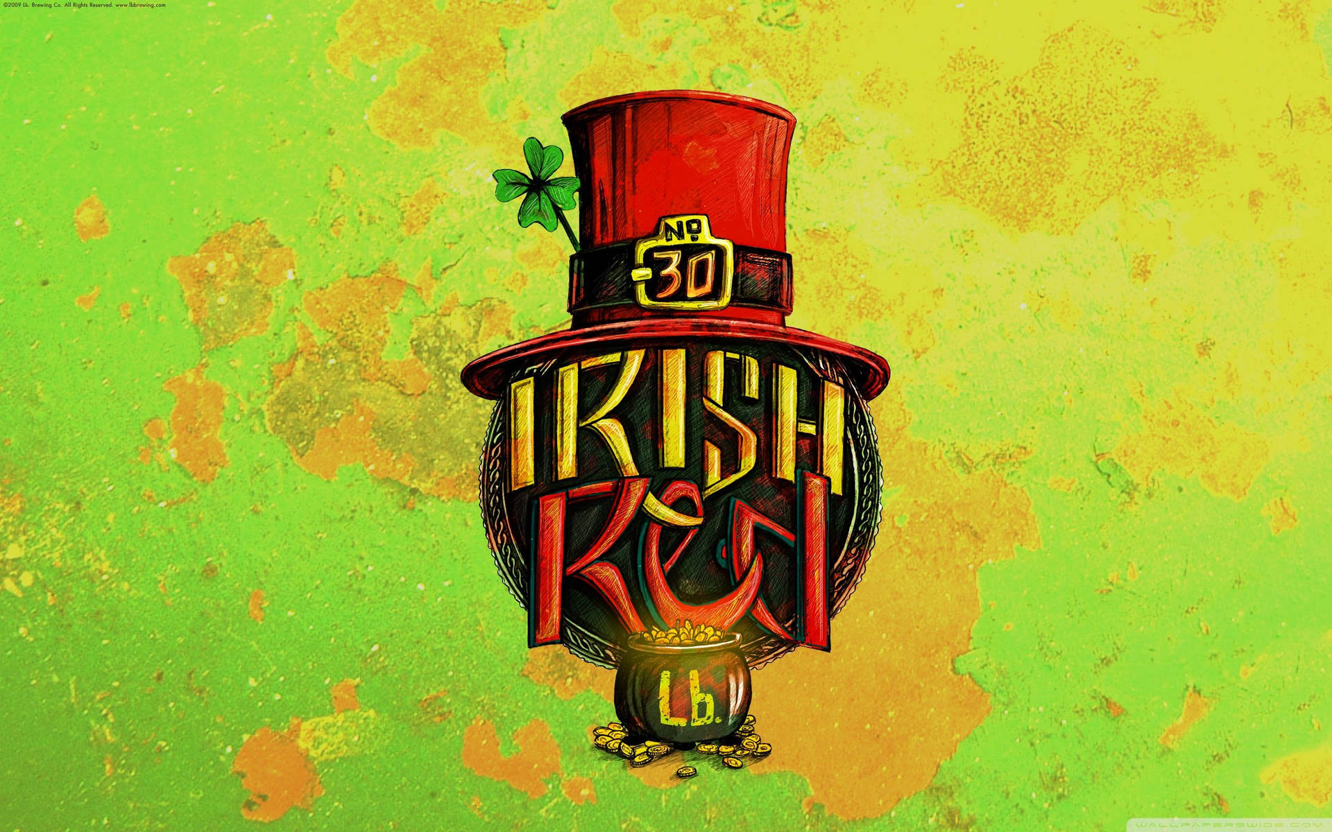 Irish Red Artwork Wallpaper