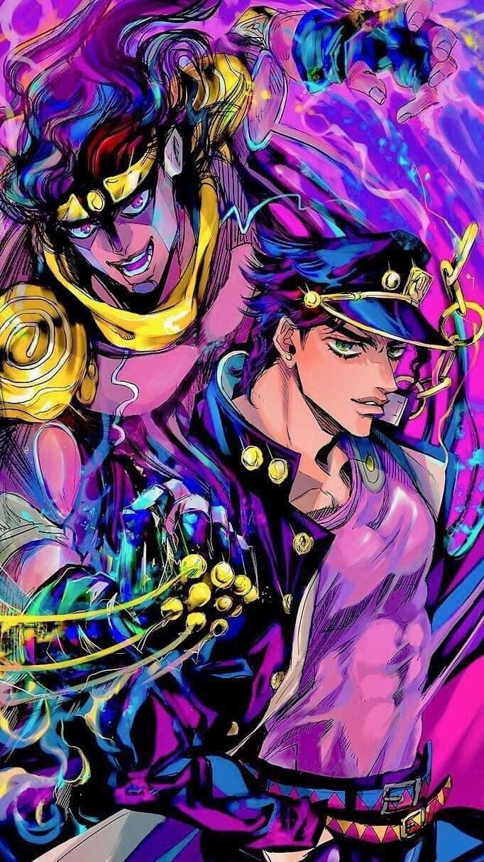 Jotaromit Star Platinum Jojo Manga Fanart Wallpaper